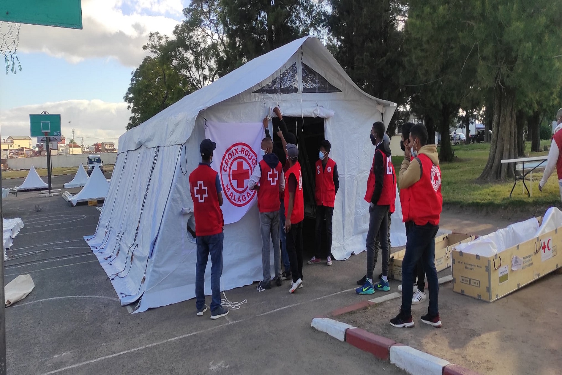 Mise en place de vaccinodrome auprès de la HJRA